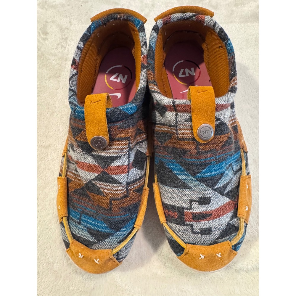 Nike N7 Air Moc Pendleton Multi-Color Suede Wool Shoes CQ7307-900 Mens Size 11
